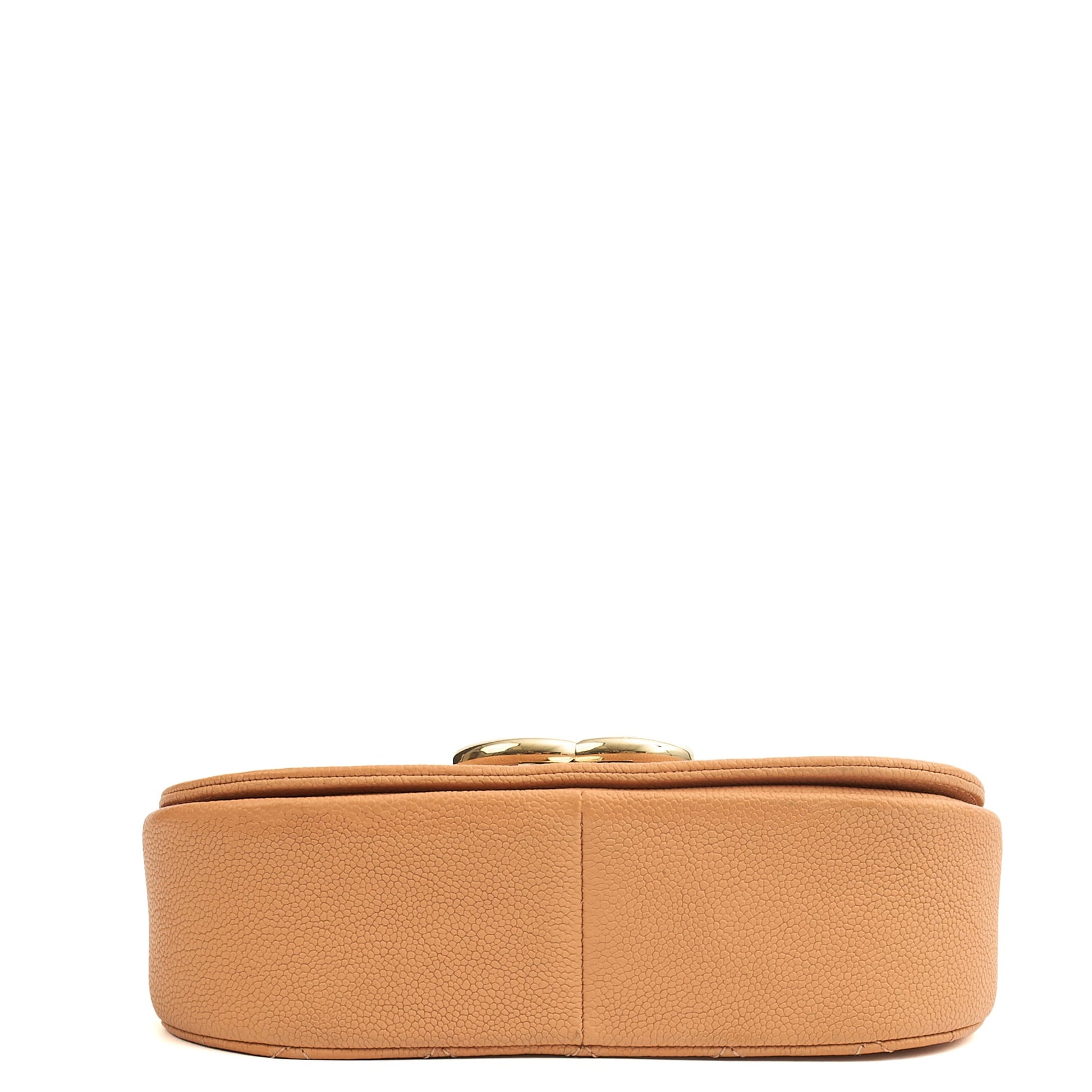 Chanel Cross Body Cuba CC Bag in Orange, Caviar Leather — Alternate View 13