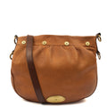 Mulberry Tote Mitzy Hobo in Oak, Calfskin Leather — Front View