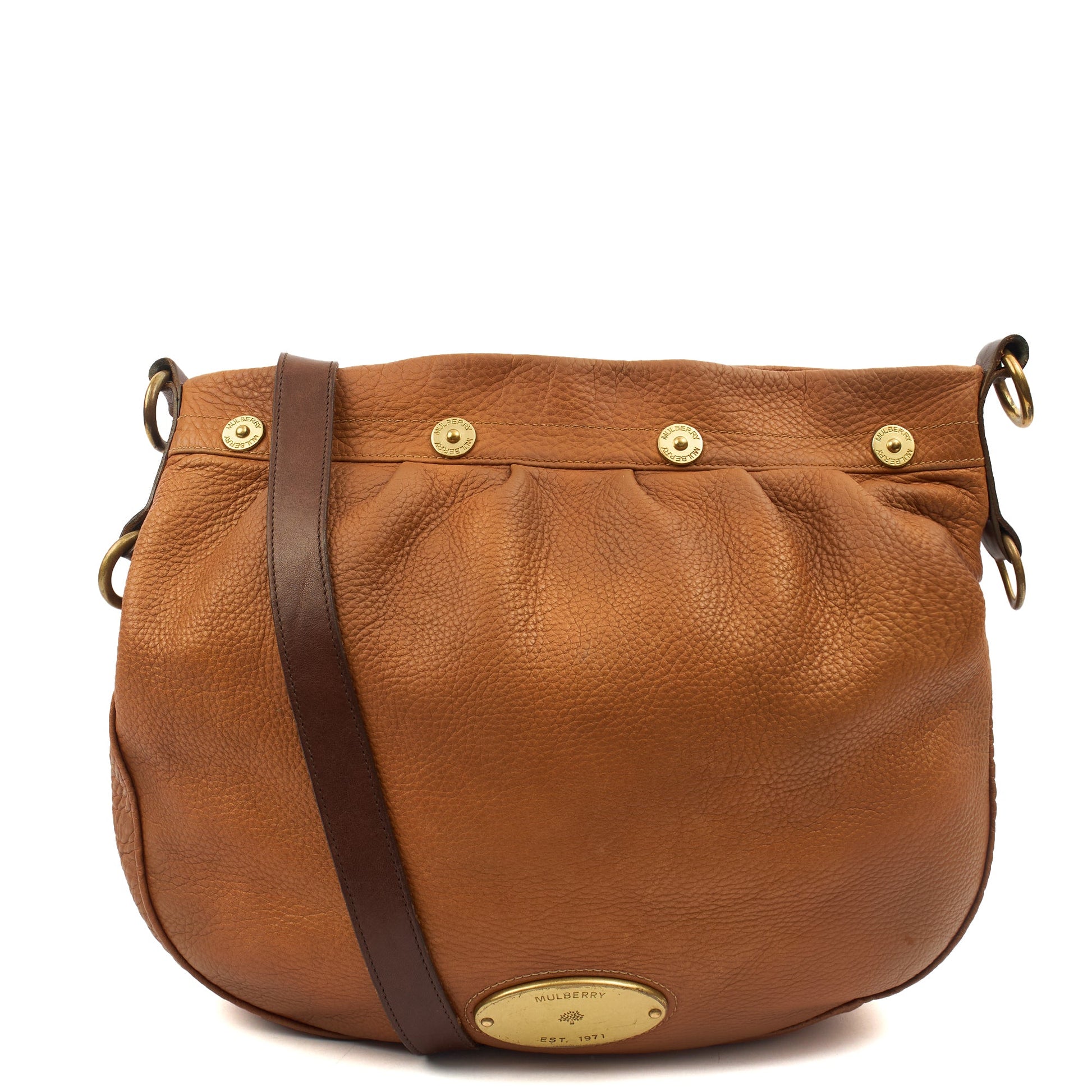 Mulberry Tote Mitzy Hobo in Oak, Calfskin Leather — Alternate View 7