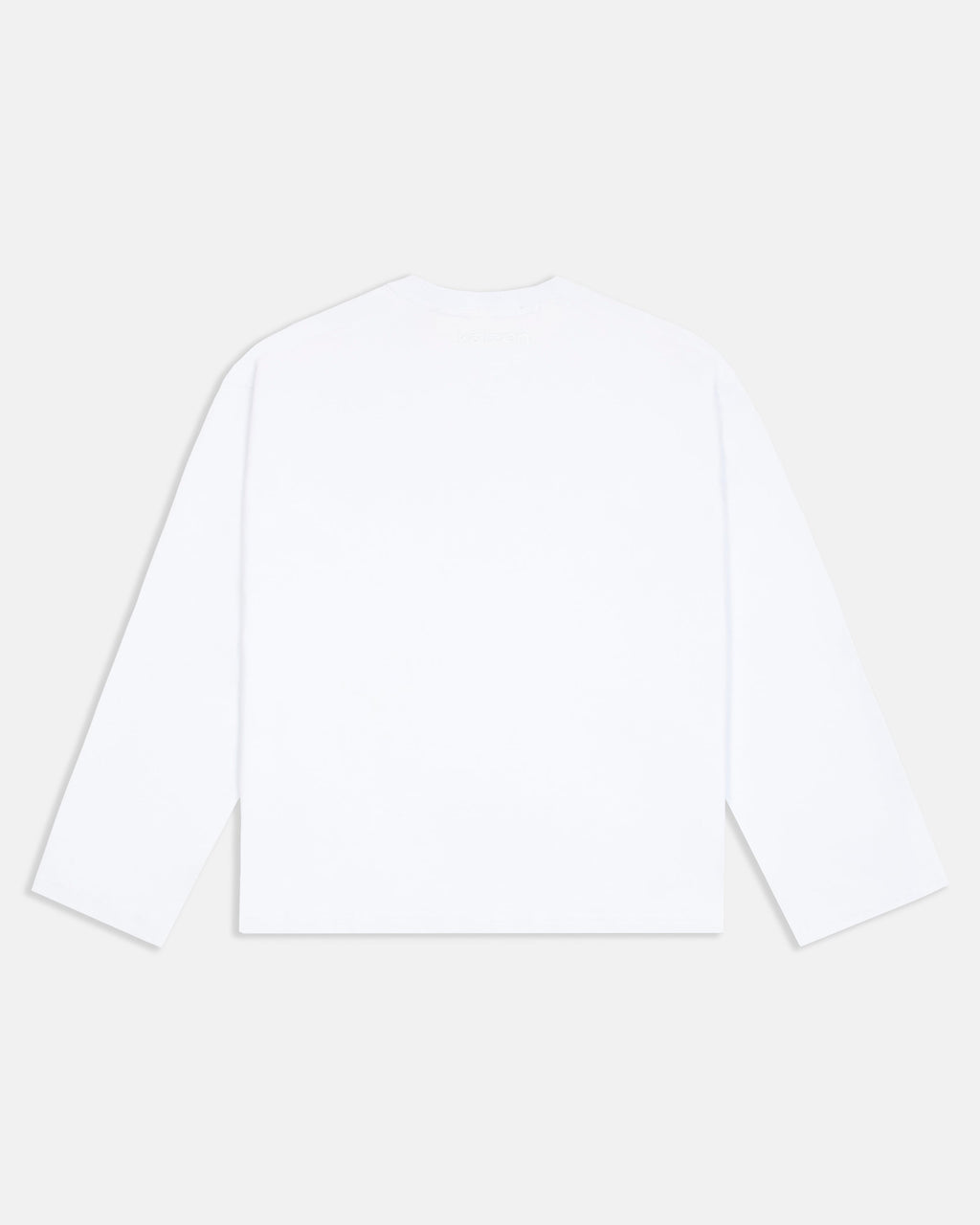 KAIZEN MARKET EVERYDAY LONGSLEEVE WHITE — XS — Side View