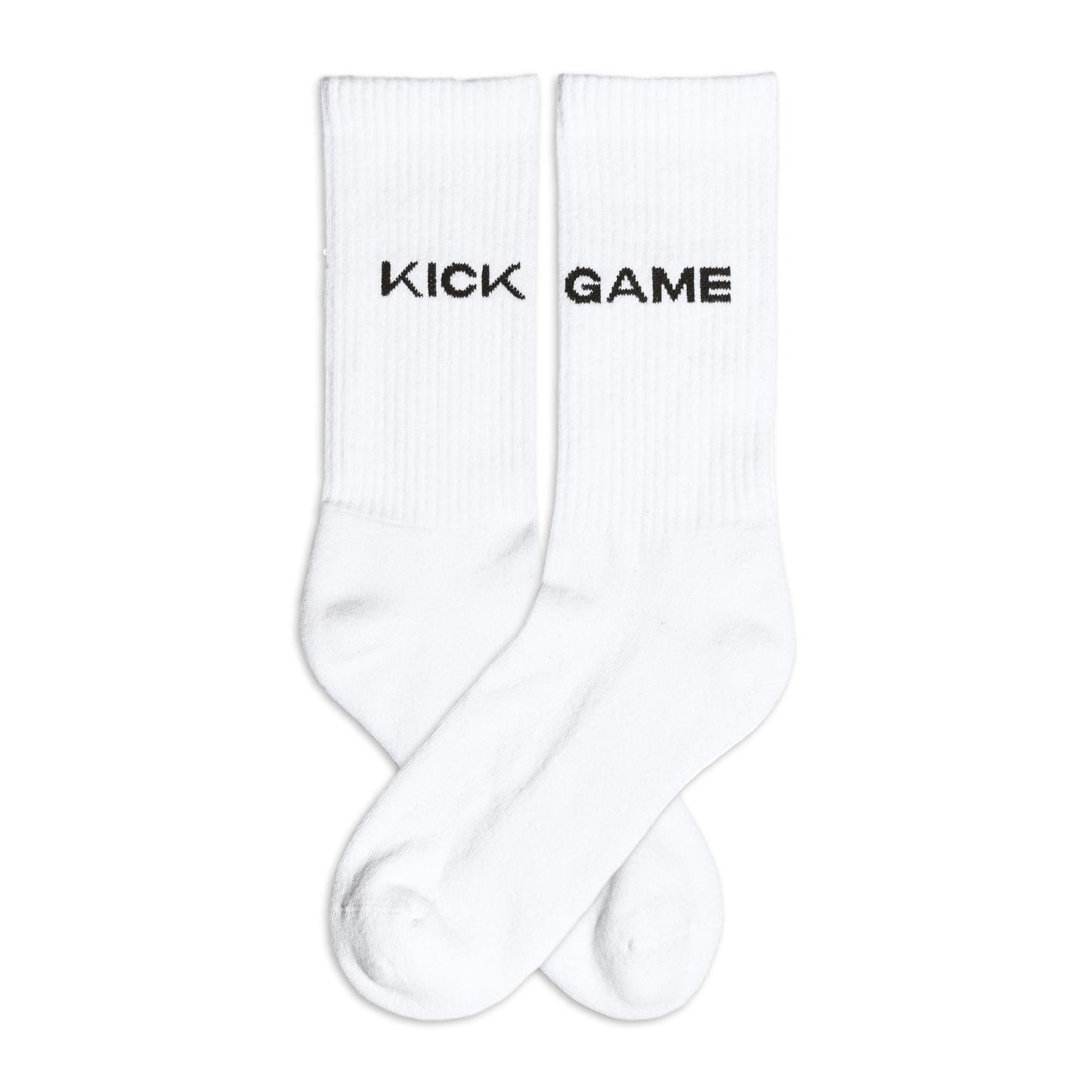 Kick Game 3 Pack Socks "Black White Grey" — UK 5 - UK 8 — Back View