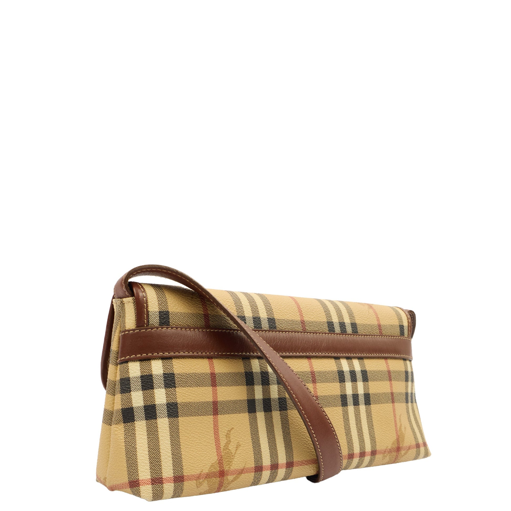 Burberry Shoulder Bag Shoulder Bag in Nova Check, Leather — Alternate View 8