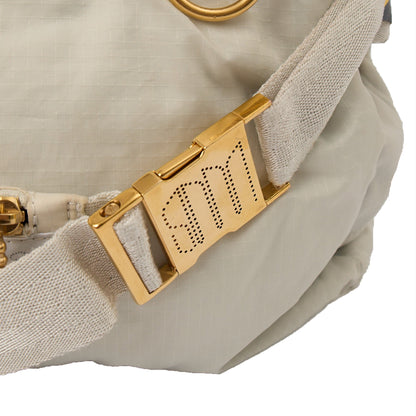 Stella McCartney Cross Body Crossbody  in Cream, Fabric — Lifestyle View