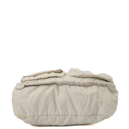 Stella McCartney Cross Body Crossbody  in Cream, Fabric — Detail View
