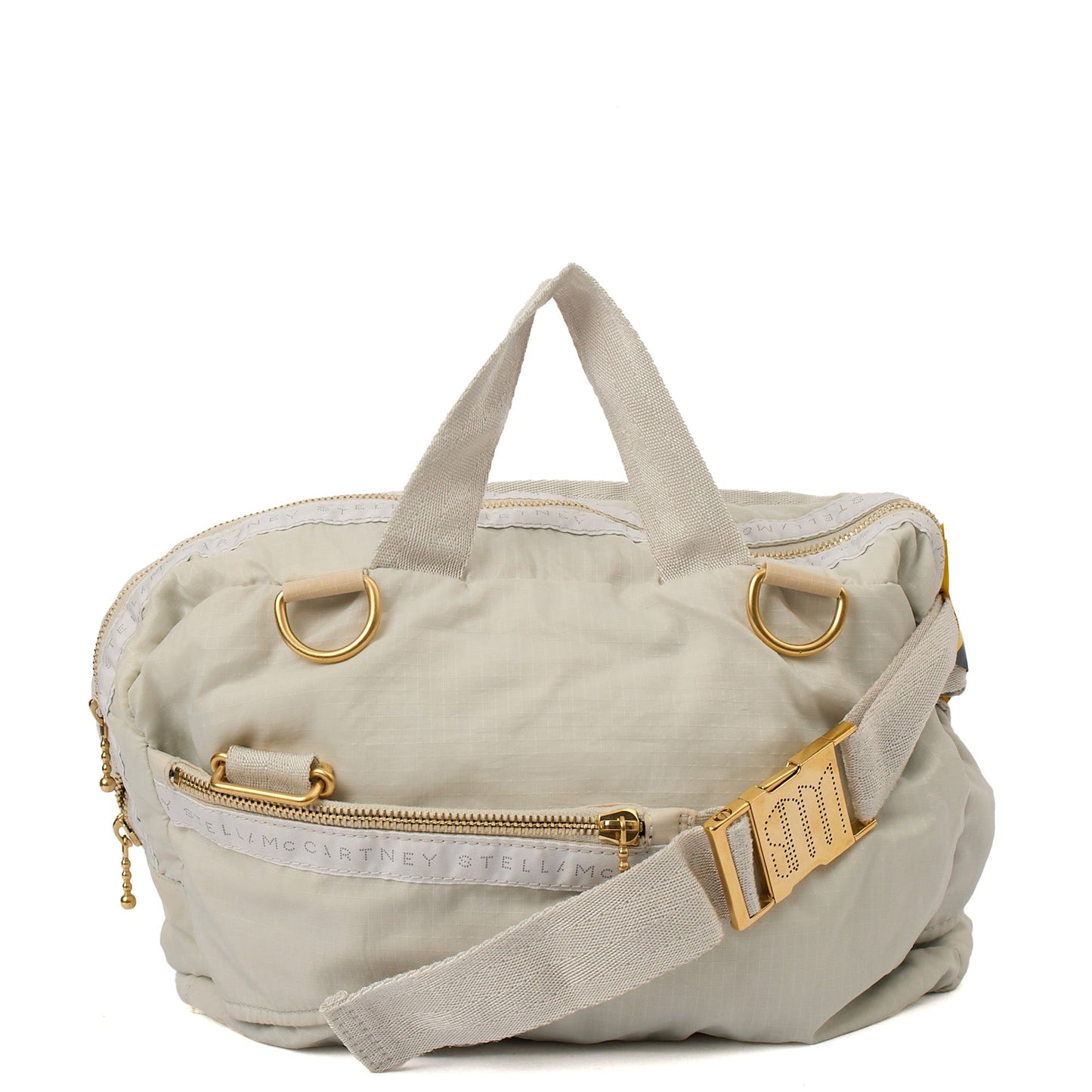 Stella McCartney Cross Body Crossbody  in Cream, Fabric — Top View