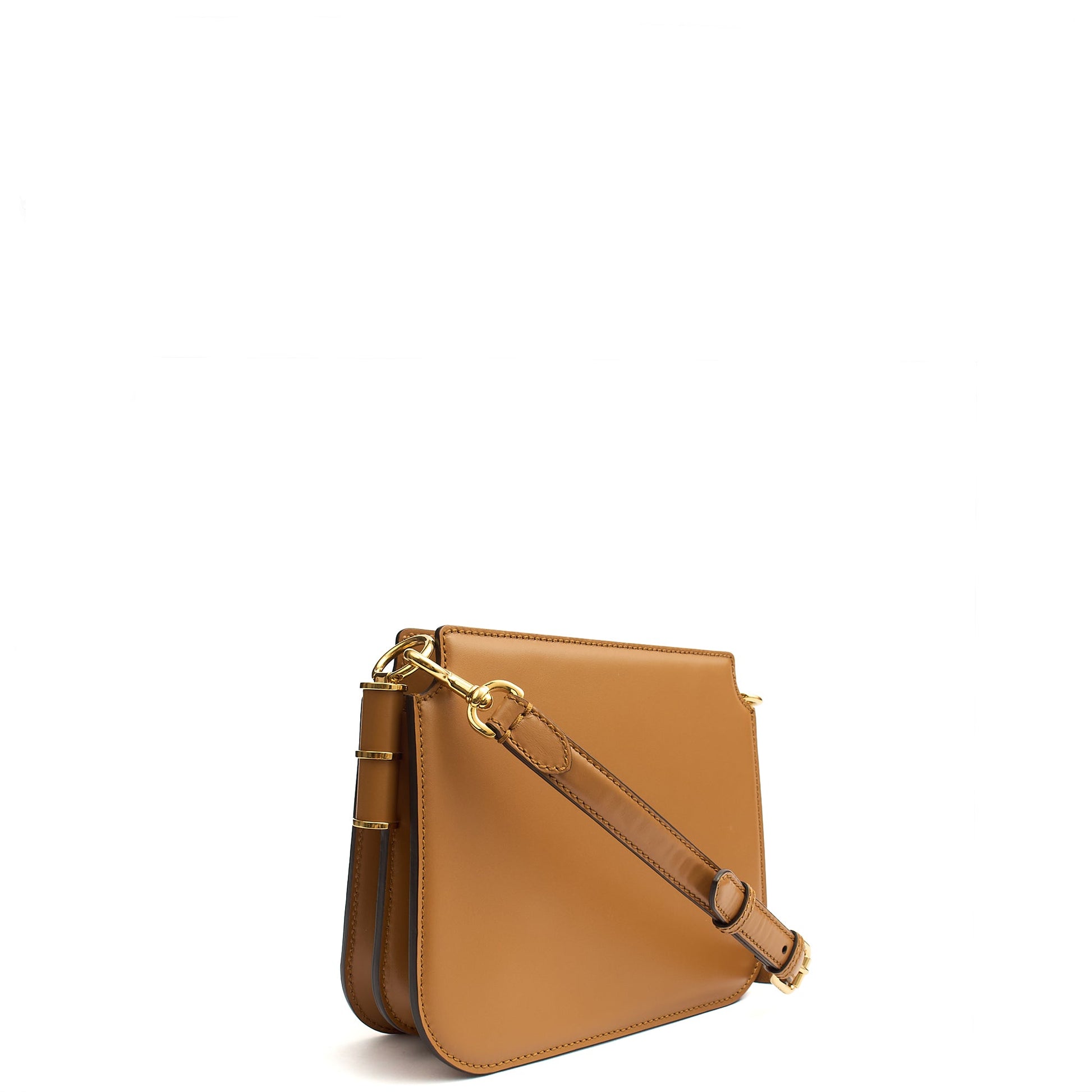 Fendi Cross Body Touch in Brown, Leather — Alternate View 9