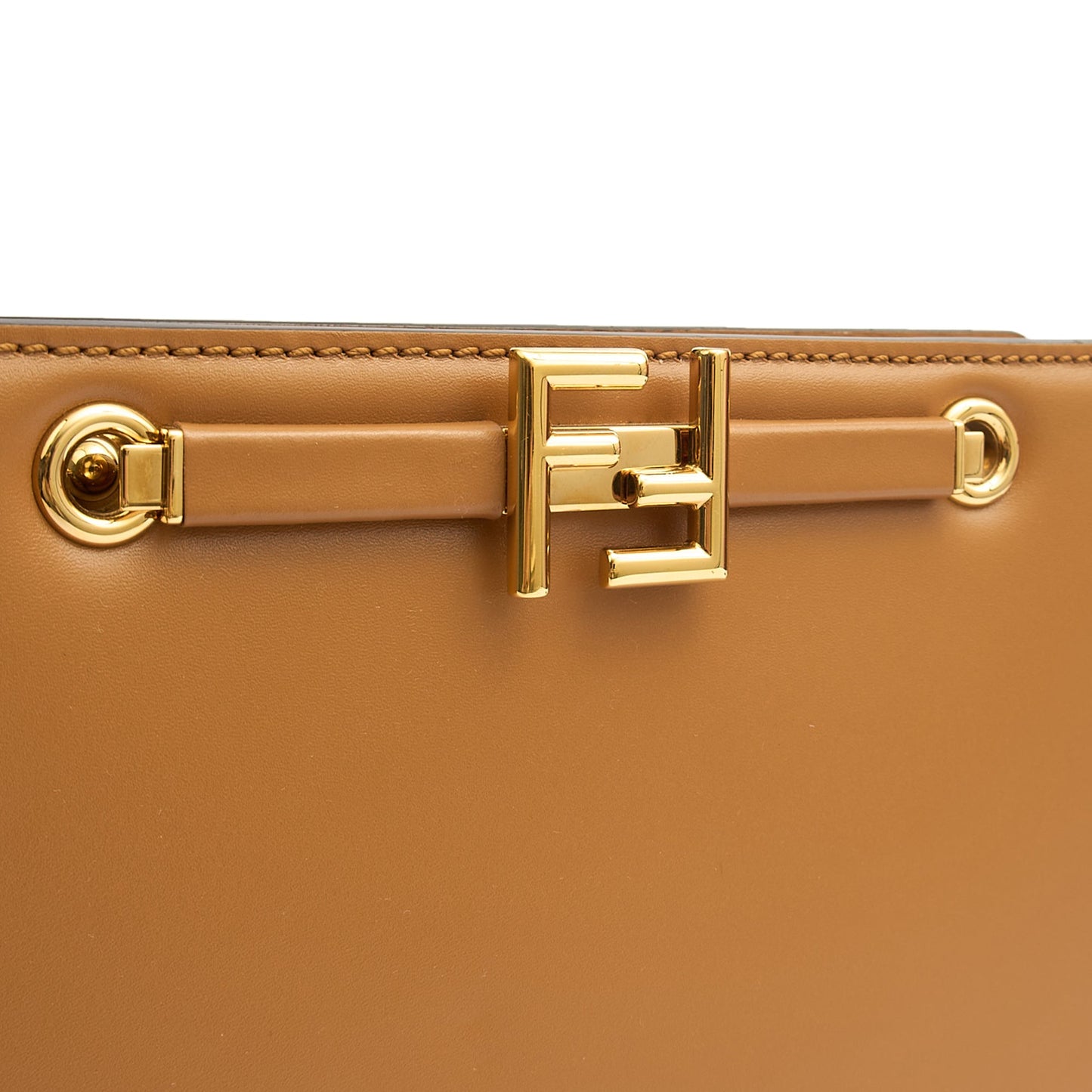 Fendi Cross Body Touch in Brown, Leather — Alternate View 13