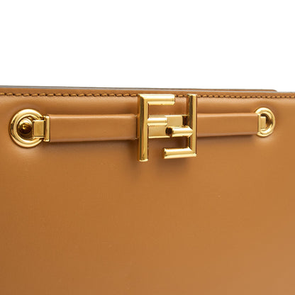 Fendi Cross Body Touch in Brown, Leather — Alternate View 13