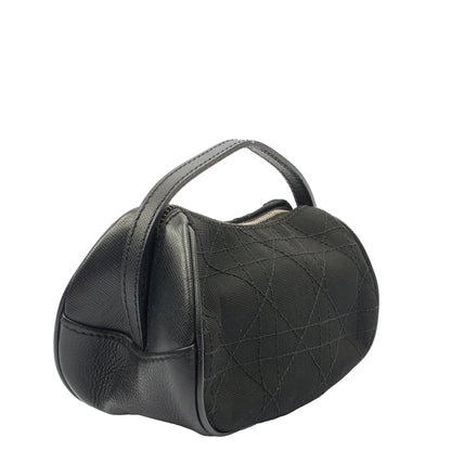 Christian Dior Mini Bag Clutch in Black, Fabric — Alternate View 8