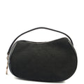 Christian Dior Mini Bag Clutch in Black, Fabric — Front View
