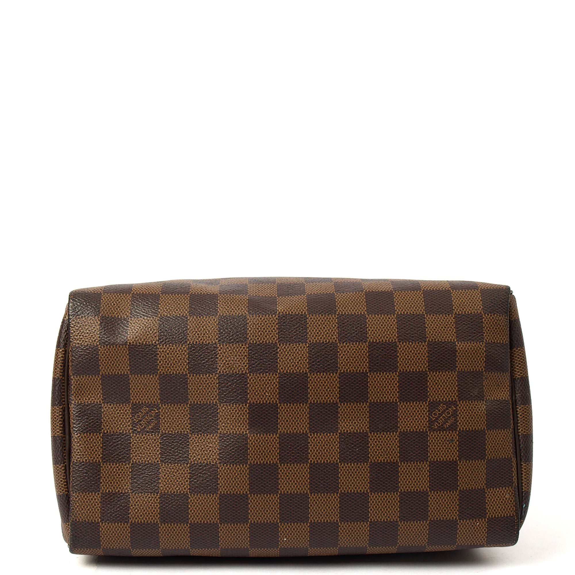 Louis Vuitton Tote Speedy 25 in Damier Ebene, Canvas — Detail View