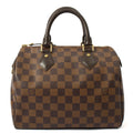 Louis Vuitton Tote Speedy 25 in Damier Ebene, Canvas — Front View