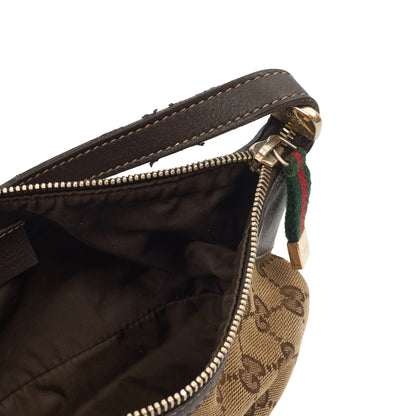 Gucci Mini Bag Pochette in Brown, GG Canvas — Alternate View 7