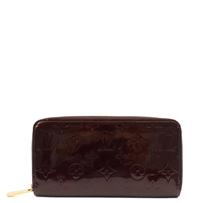 Louis Vuitton Purse Emilie Wallet in Amarante, Vernis — Alternate View 7