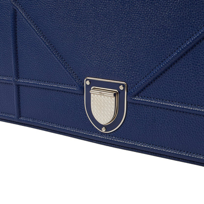 Christian Dior Shoulder Bag Diorama - Medium in Blue, Leather — Lifestyle View