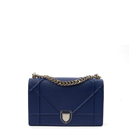 Christian Dior Shoulder Bag Diorama - Medium in Blue, Leather — Alternate View 13