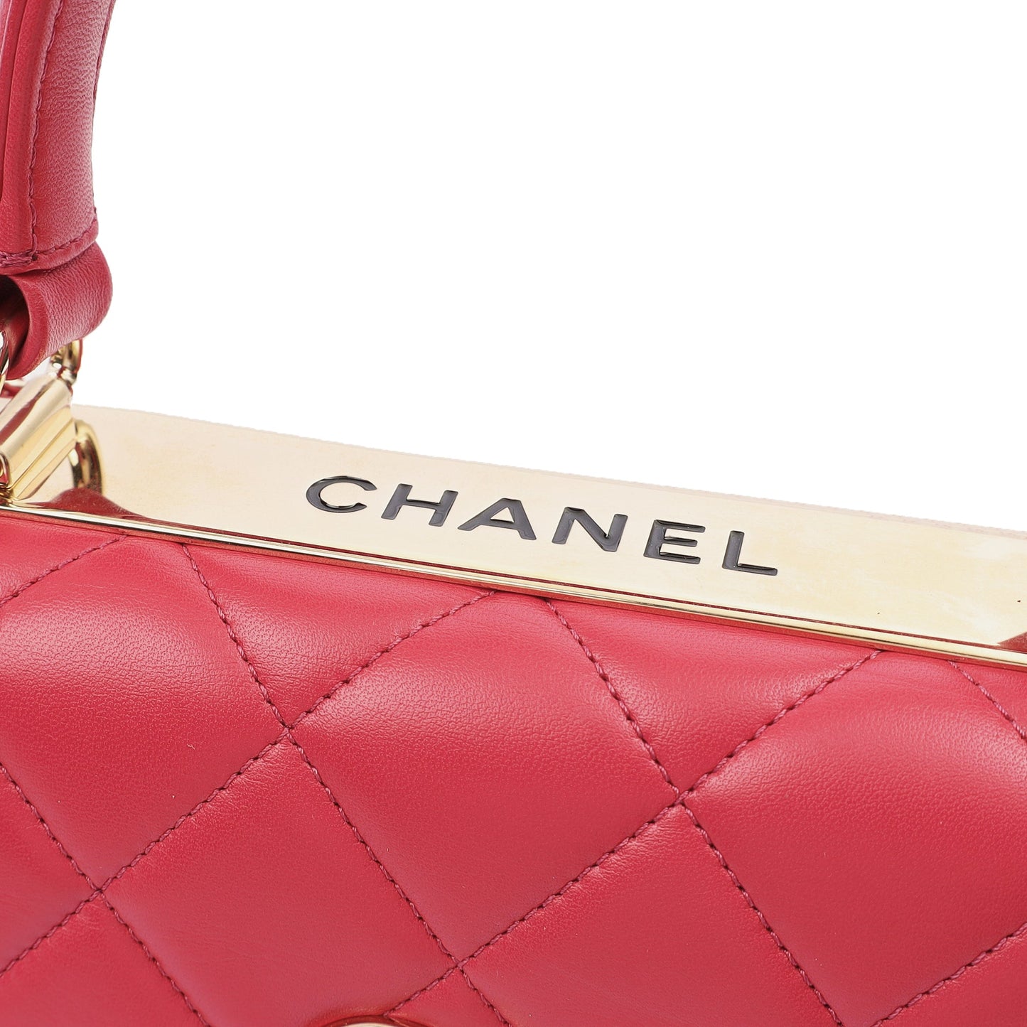 Chanel Top Handle Trendy CC in Pink, Calfskin Leather — Alternate View 8