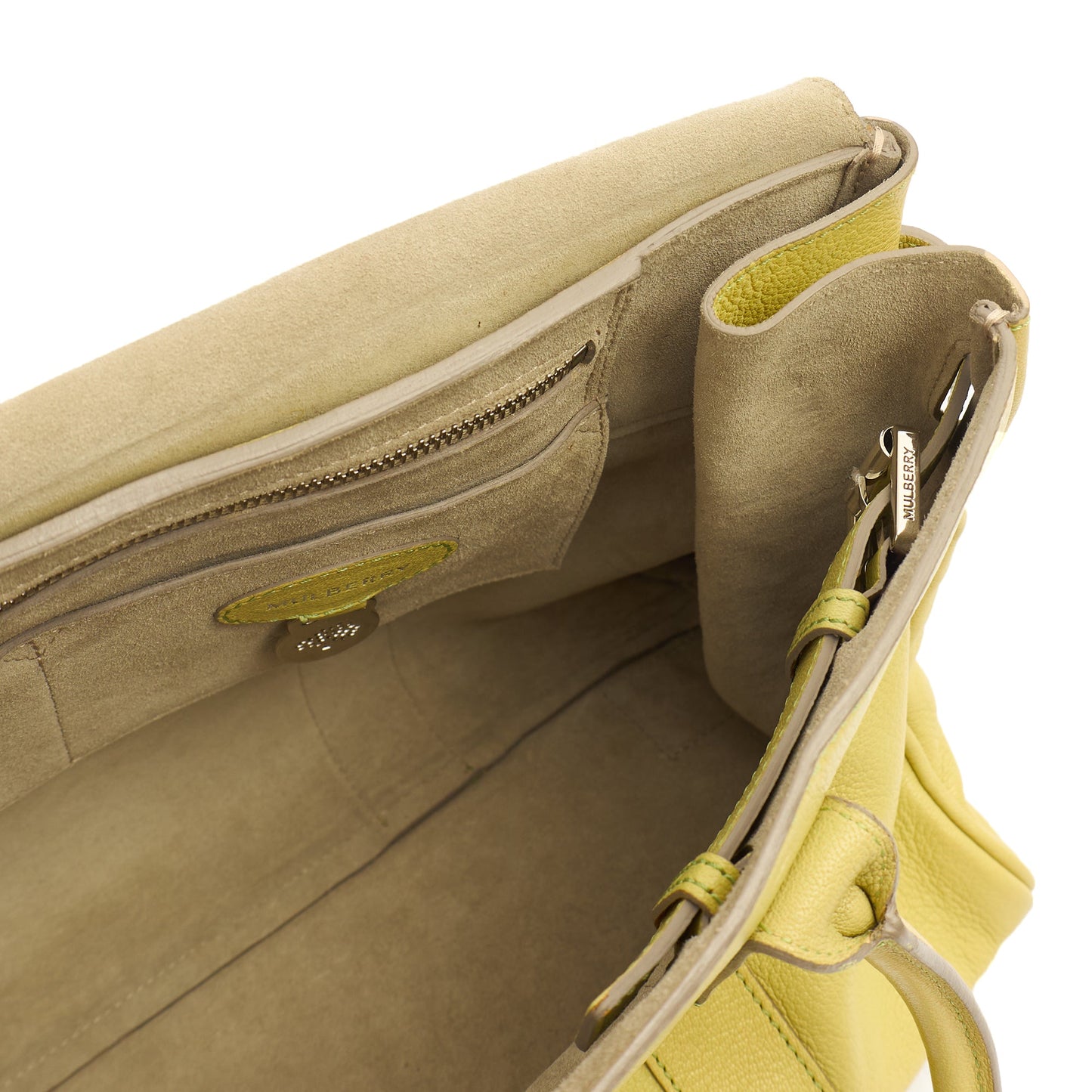 Mulberry Tote Bayswater Heritage in Pistachio, Leather — Alternate View 12