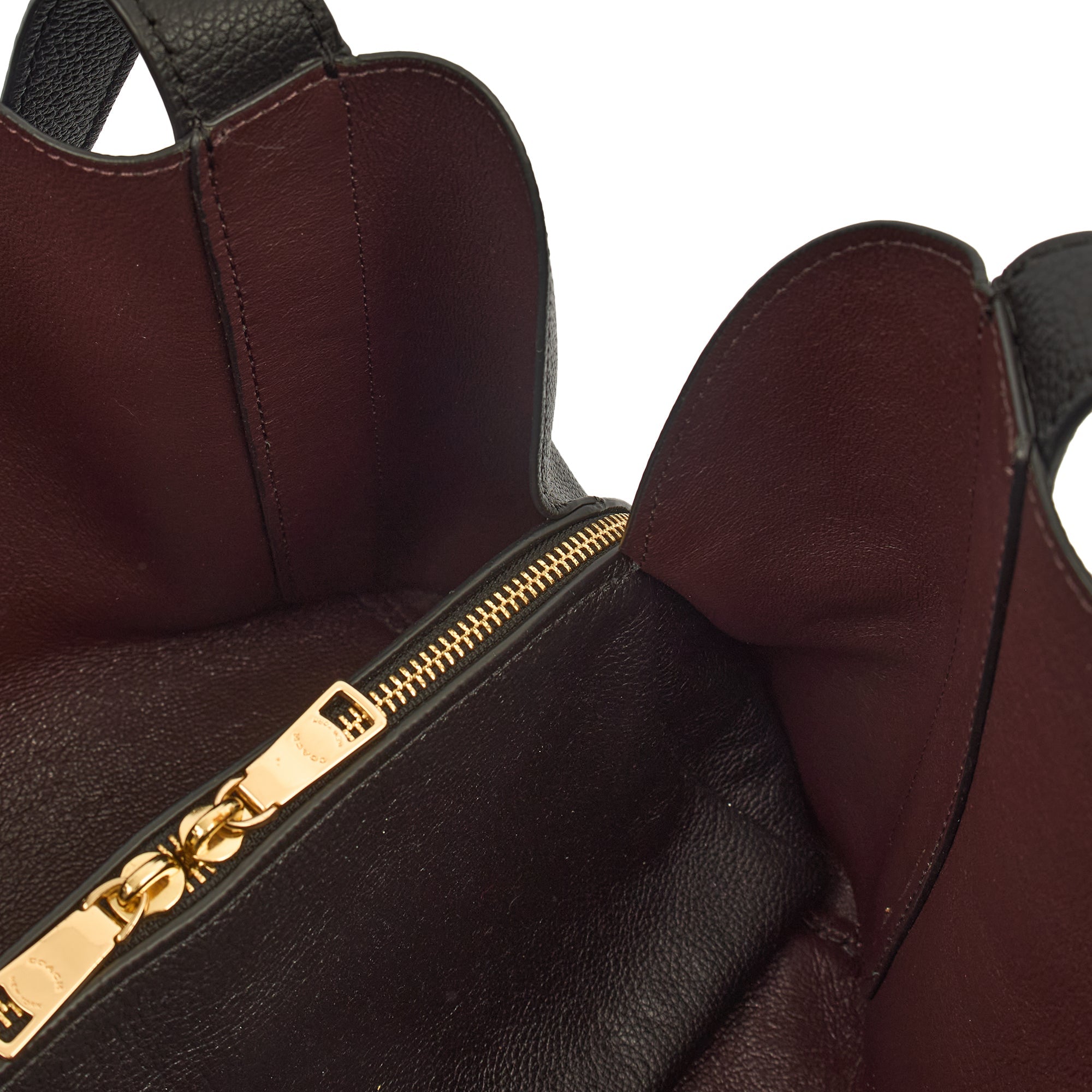 Coach Tote Edie Tote in Black, Leather — Alternate View 11