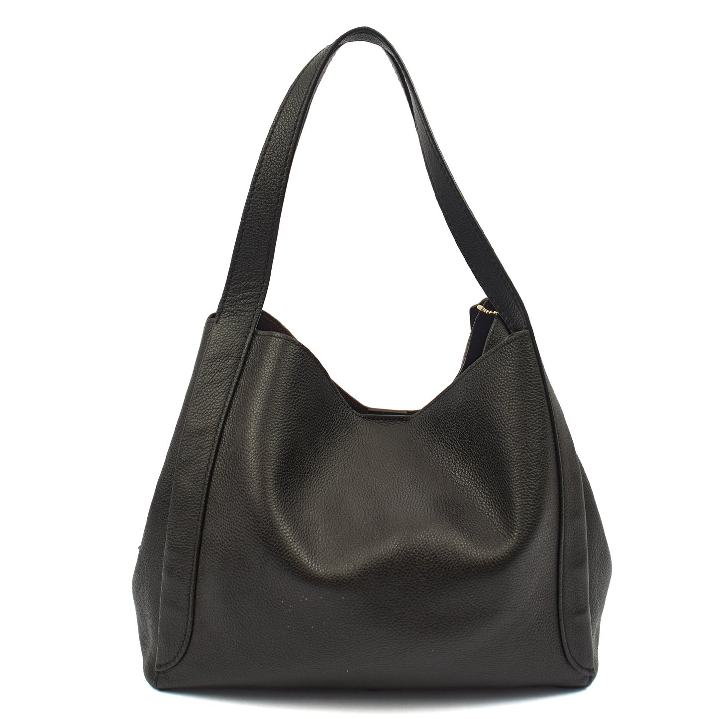 Coach Tote Edie Tote in Black, Leather — Alternate View 9