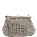 Stella McCartney Cross Body Frayme in Metallic, Other — Front View