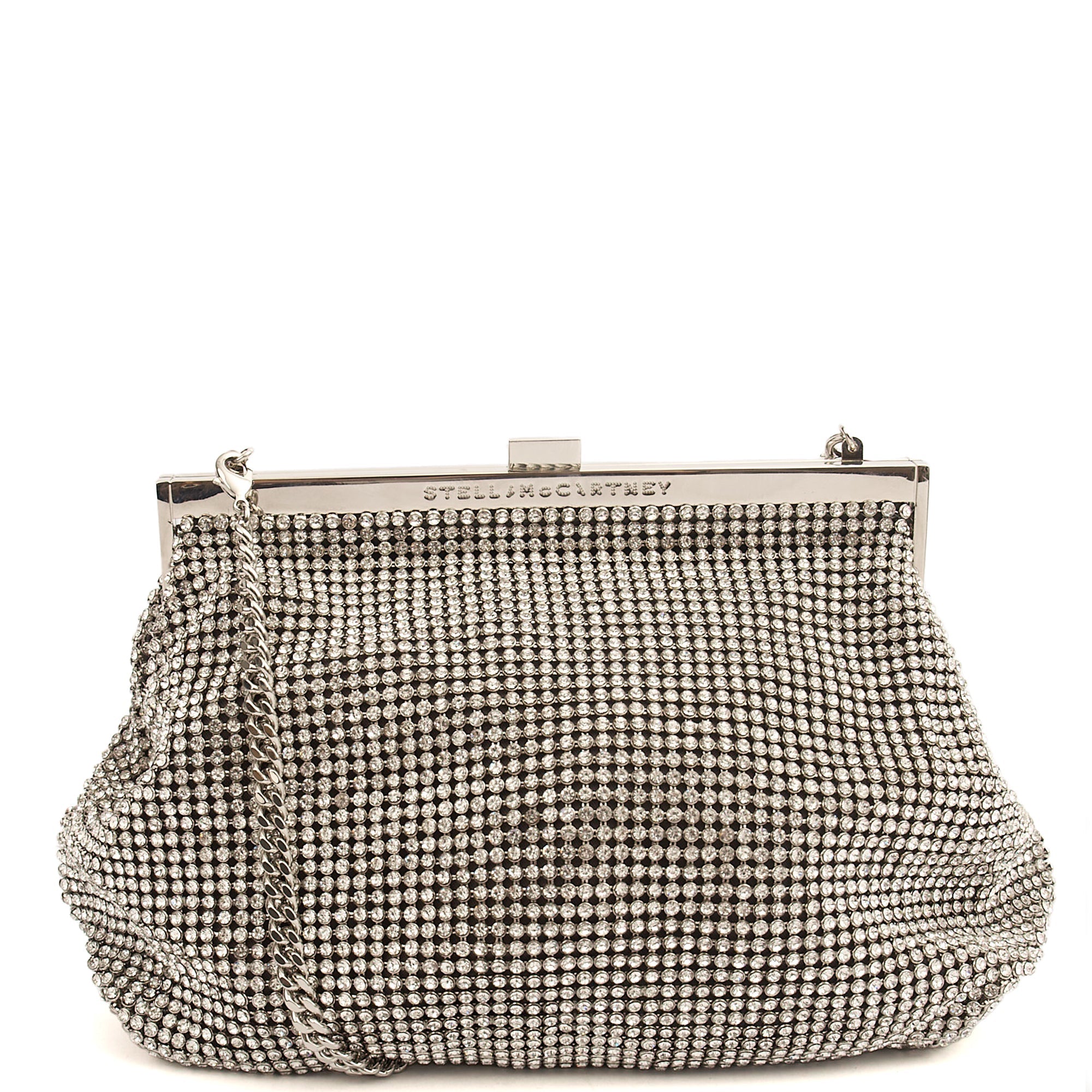 Stella McCartney Cross Body Frayme in Metallic, Other — Alternate View 13