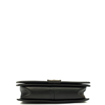 Chanel Shoulder Bag Boy - Large in Black, Calfskin Leather — Alternate View 24