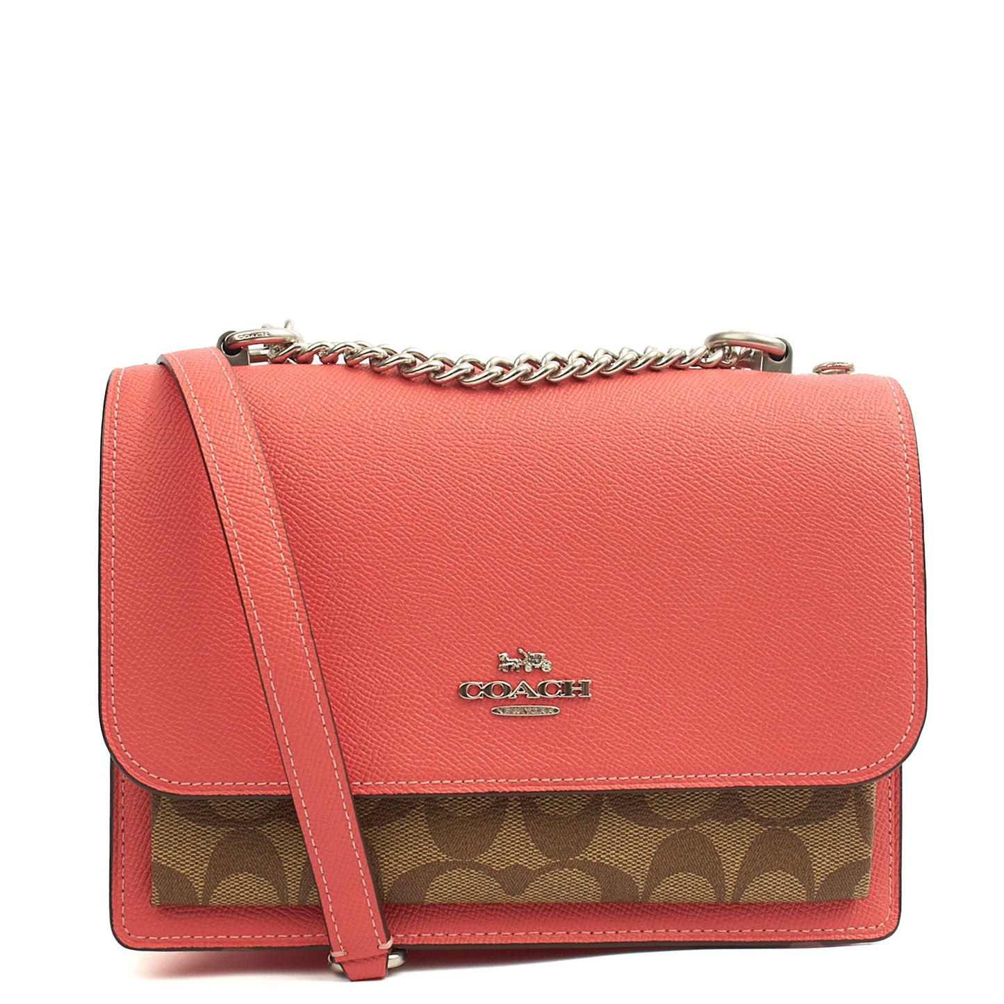 Coach Cross Body Klare Crossbody Bag in Brown, Leather — Alternate View 8