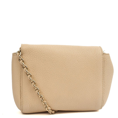 Mulberry Cross Body Lily - Mini  in Neutral, Calfskin Leather — Back View