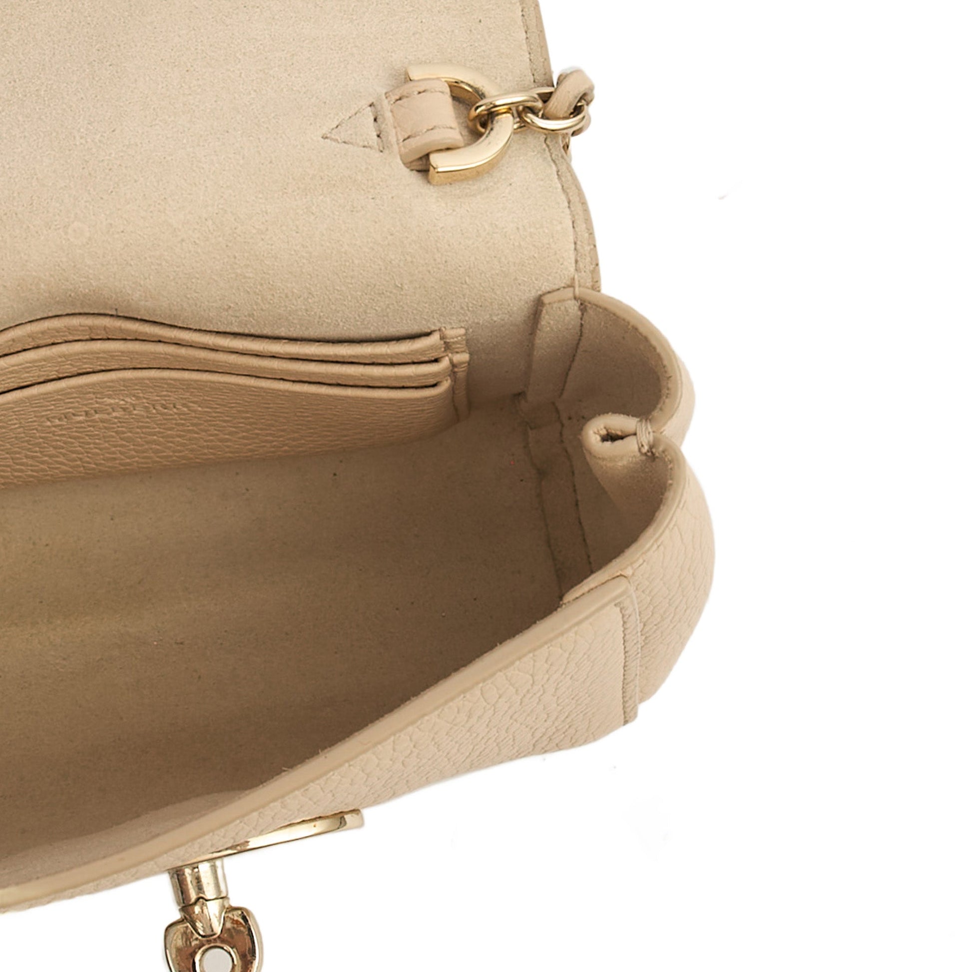Mulberry Cross Body Lily - Mini  in Neutral, Calfskin Leather — Detail View