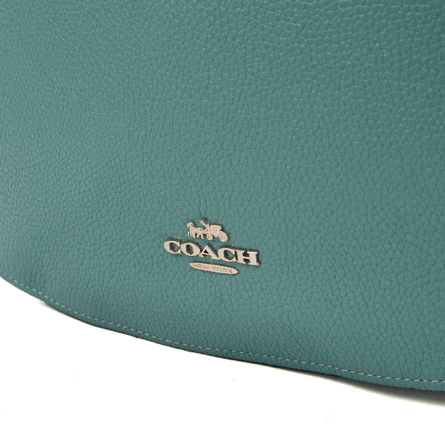 Coach Shoulder Bag Hadley Hobo in Blue, Leather — Lifestyle View
