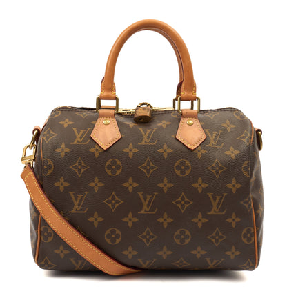 Louis Vuitton Cross Body Speedy Bandouliere 25 in Monogram, Canvas — Alternate View 8