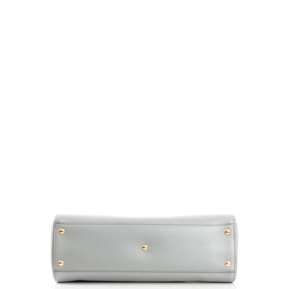 Gucci Tote Sylvie Top Handle Bag in Dusty Grey, Leather — Alternate View 12