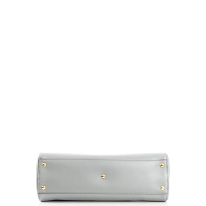 Gucci Tote Sylvie Top Handle Bag in Dusty Grey, Leather — Alternate View 12