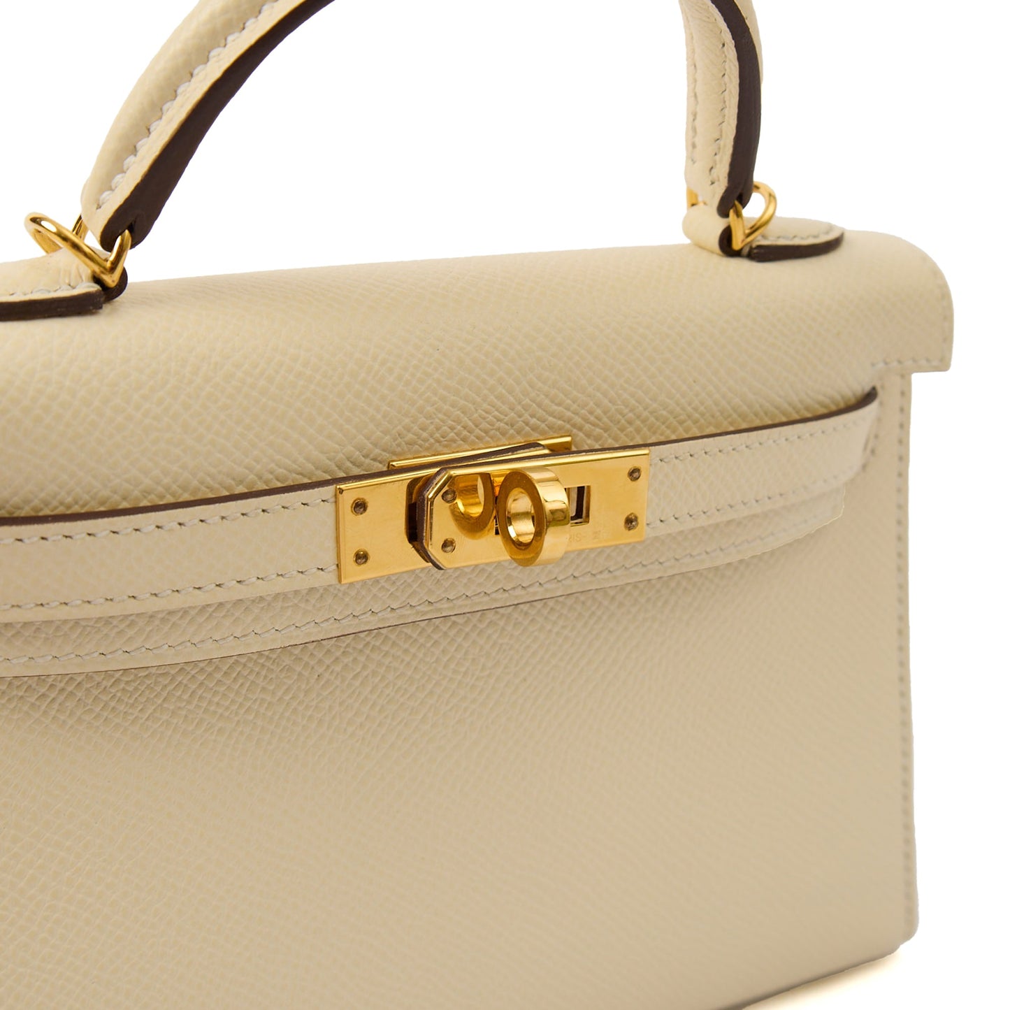 Hermes Kelly II 20 in Nata, Epsom Leather — Alternate View 10