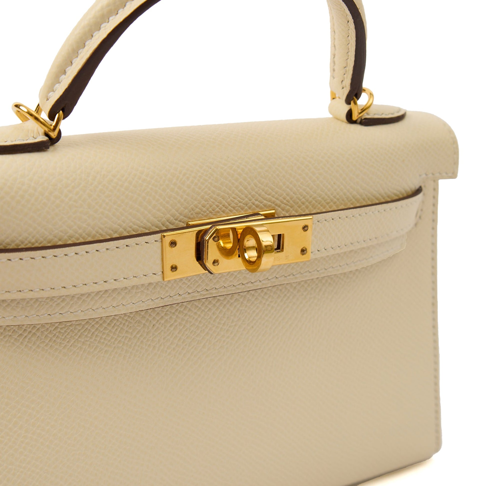 Hermes Kelly II 20 in Nata, Epsom Leather — Alternate View 10