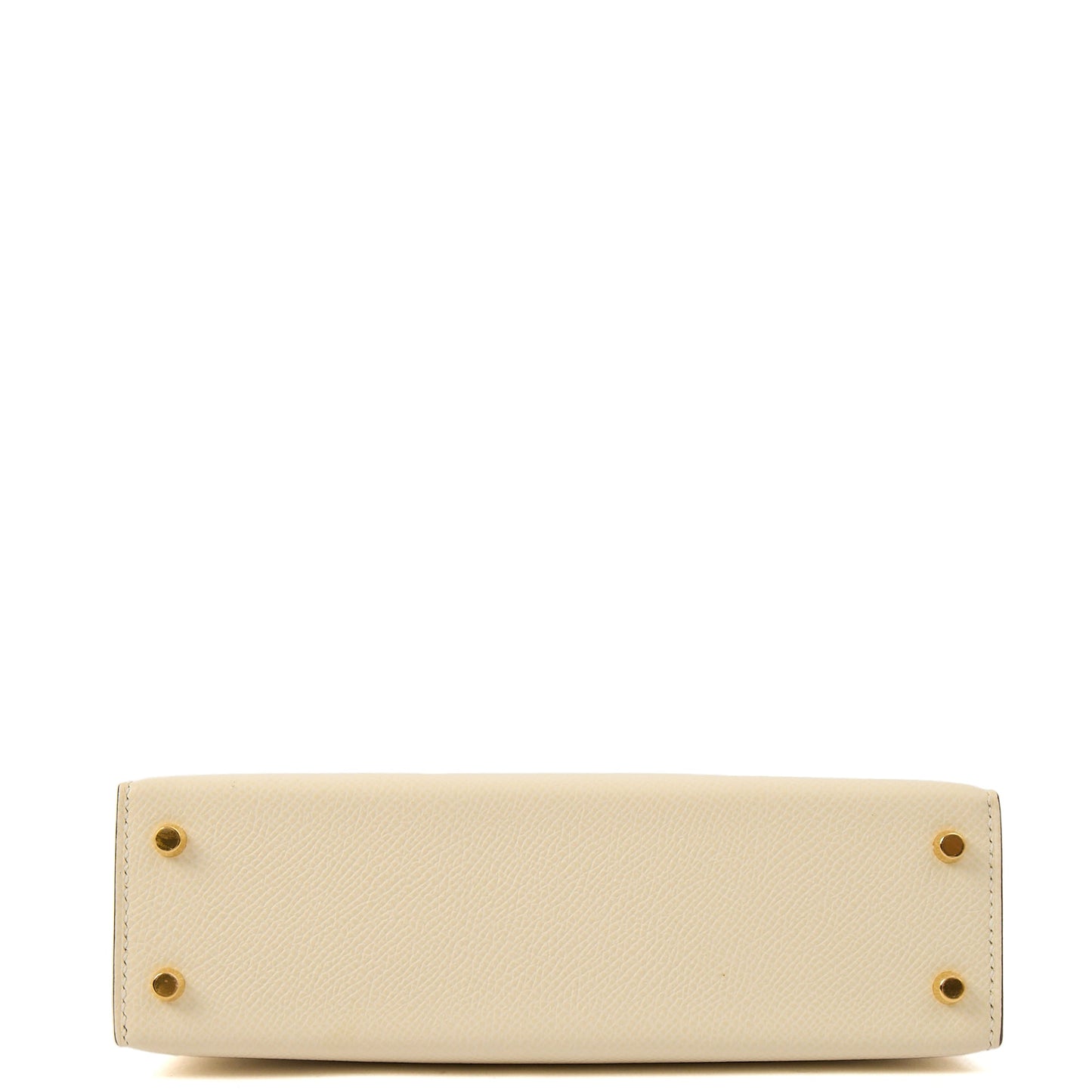 Hermes Kelly II 20 in Nata, Epsom Leather — Detail View