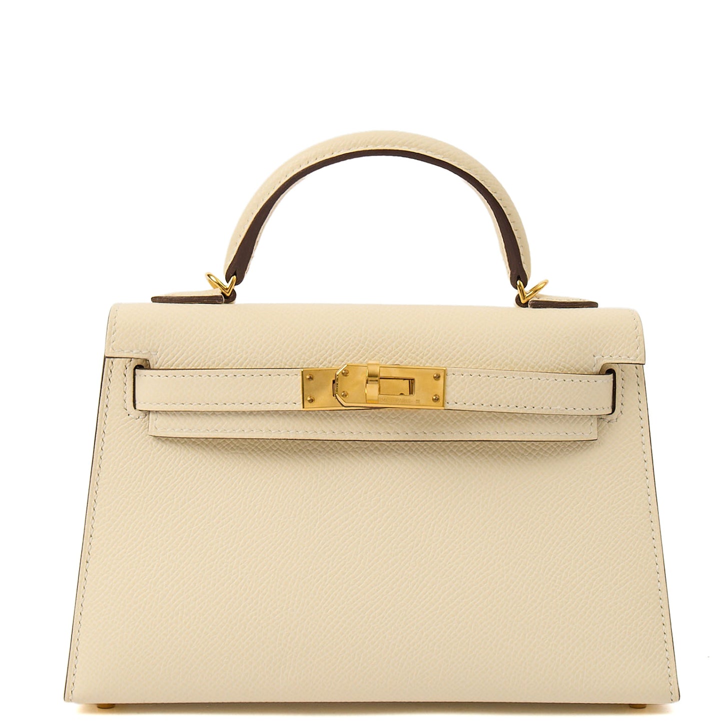 Hermes Kelly II 20 in Nata, Epsom Leather — Front View
