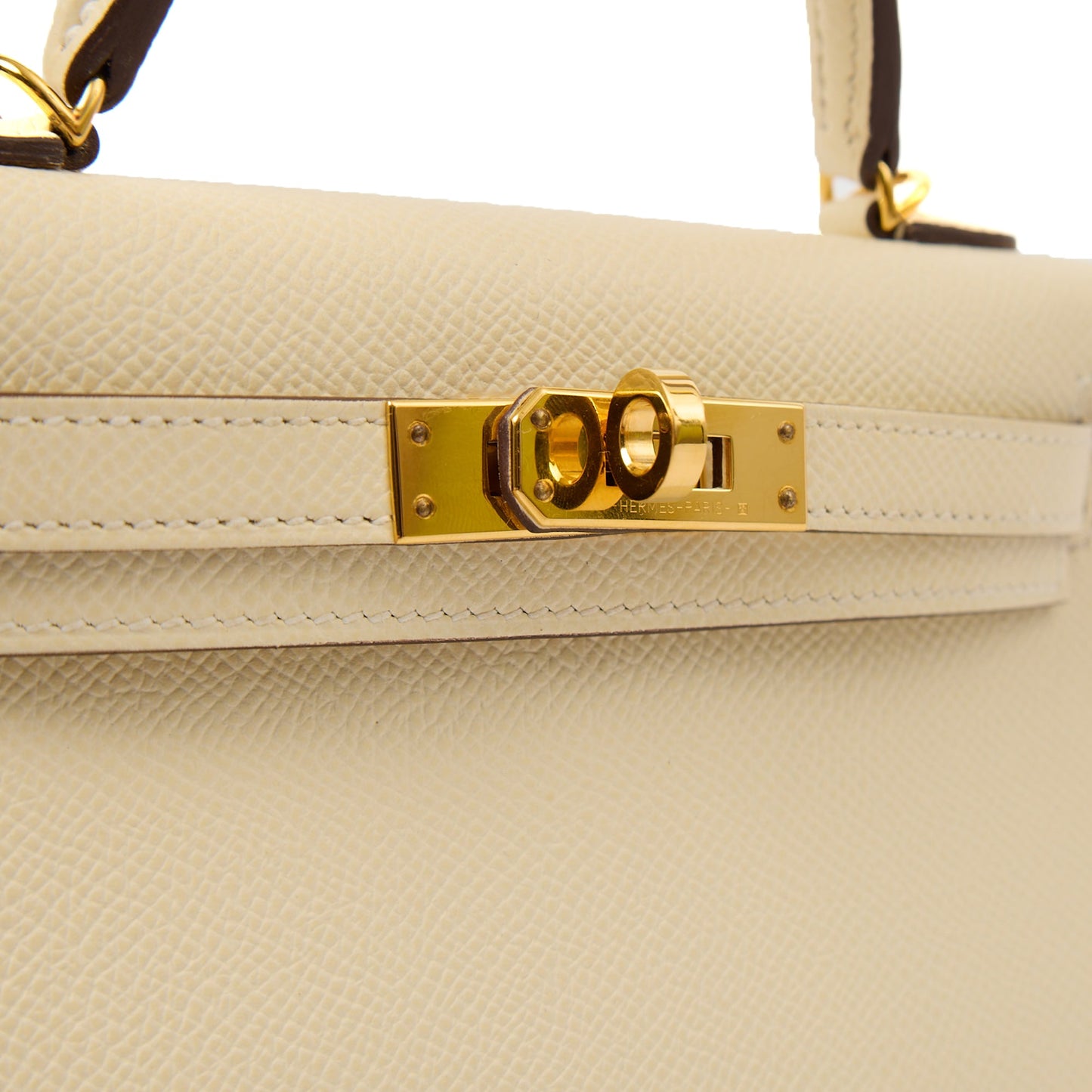 Hermes Kelly II 20 in Nata, Epsom Leather — Alternate View 7