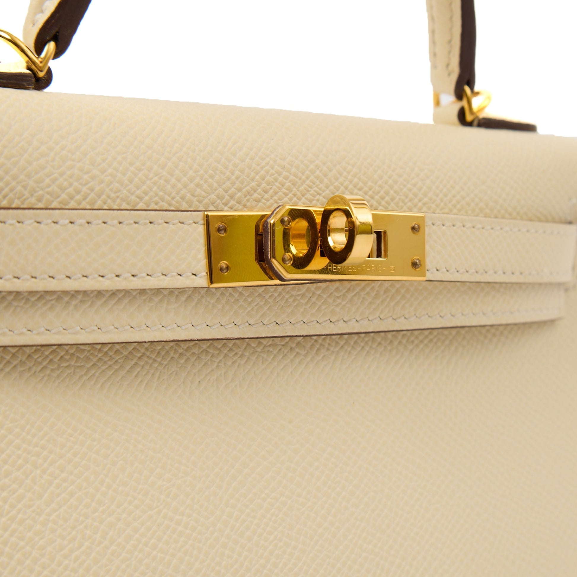 Hermes Kelly II 20 in Nata, Epsom Leather — Alternate View 7