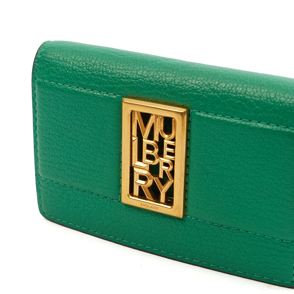 Mulberry Wallet Sadie Wallet in Green, Calfskin Leather — Alternate View 13