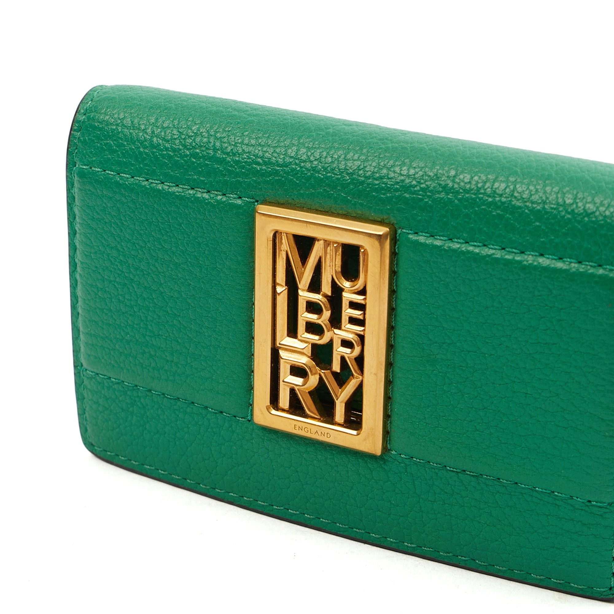 Mulberry Wallet Sadie Wallet in Green, Calfskin Leather — Alternate View 13