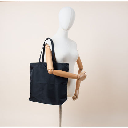 Prada Tote Nylon Tote Bag in Black, Nylon — Alternate View 7