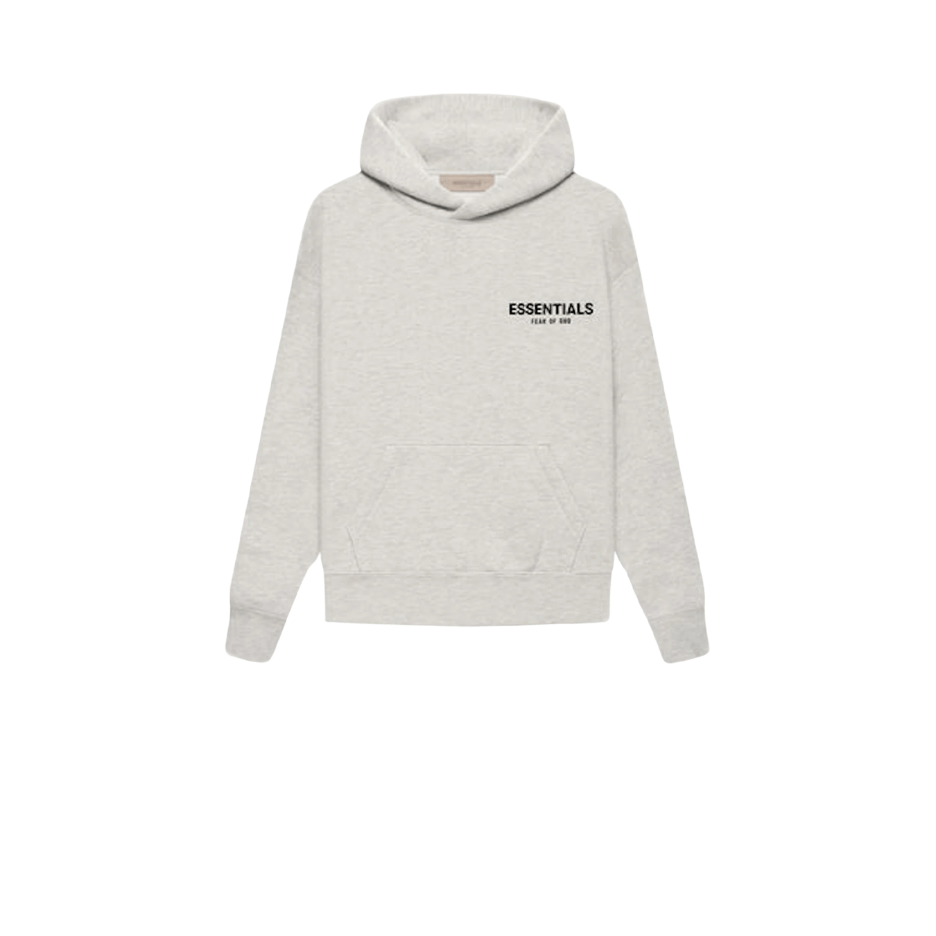 Fear of God Essentials Kids Hoodie 'Light Oatmeal' SS22 — XXS - 2/3 — Front View