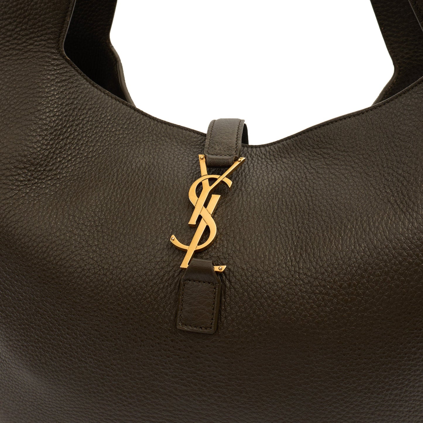 Saint Laurent Shoulder Bag Le 5 À 7 Hobo in Green, Leather — Alternate View 8