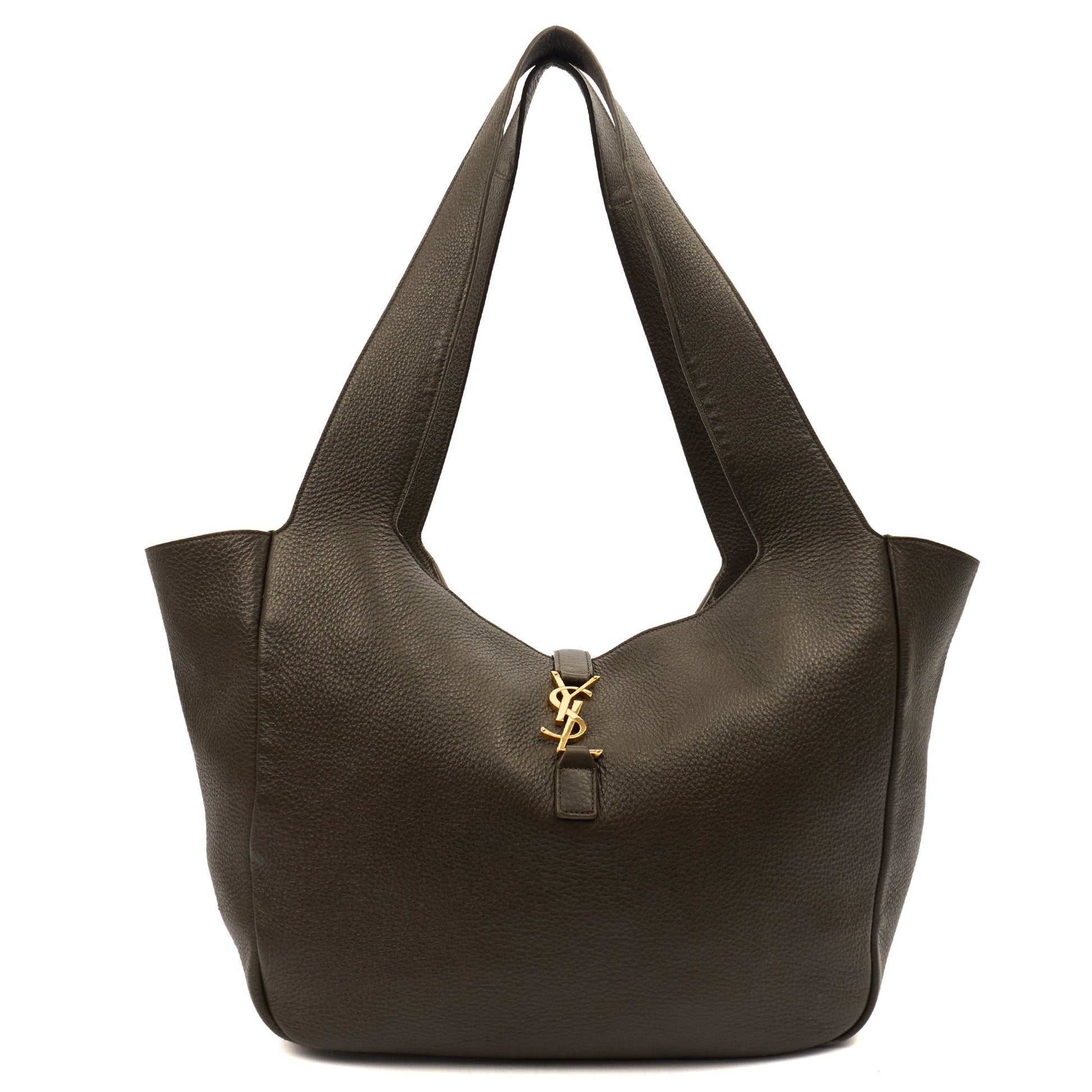 Saint Laurent Shoulder Bag Le 5 À 7 Hobo in Green, Leather — Alternate View 7