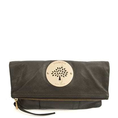 Mulberry Clutch Daria Clutch in Mole Grey, Leather — Alternate View 7