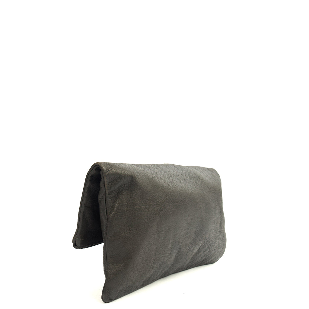 Mulberry Clutch Daria Clutch in Mole Grey, Leather — Alternate View 8