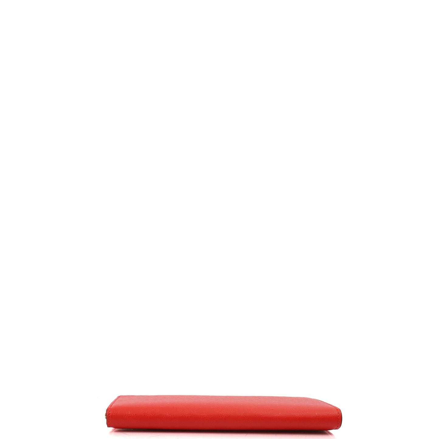 Mulberry Purse Wallet in Fiery Red, Leather — Top View