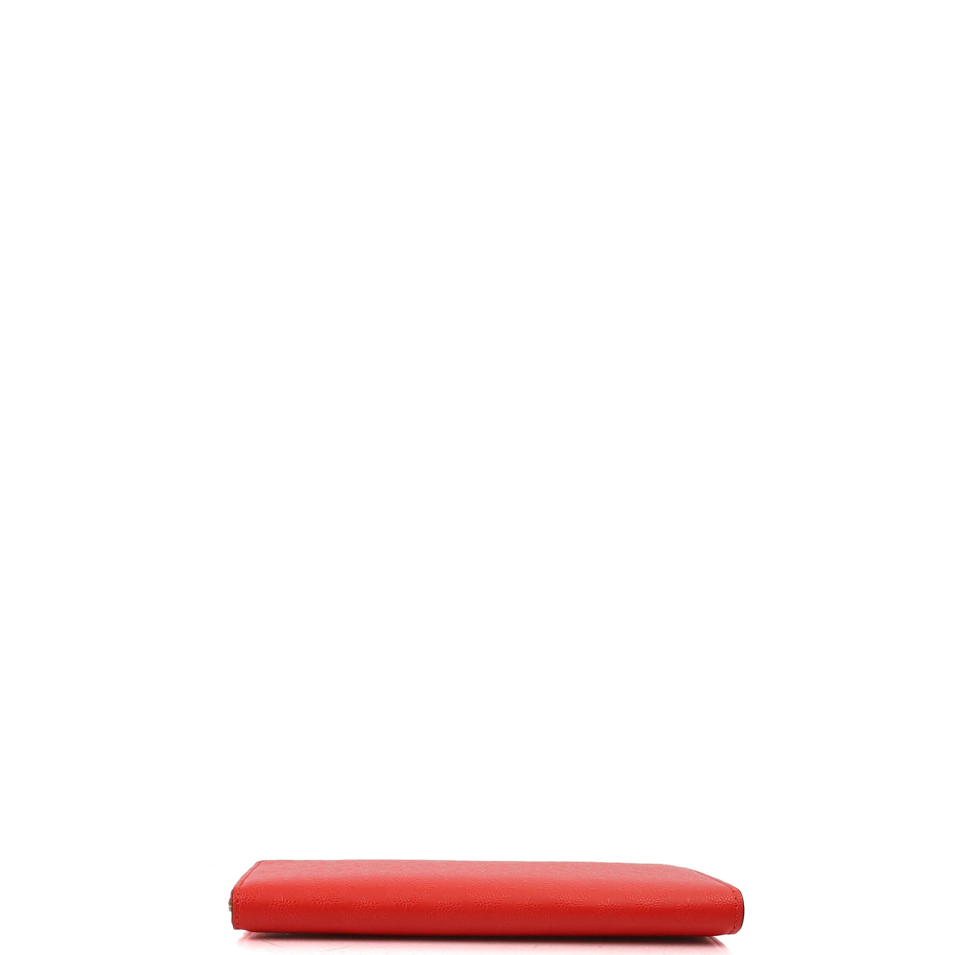 Mulberry Purse Wallet in Fiery Red, Leather — Top View